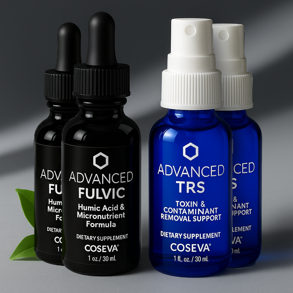Advanced Fulvic and TRS – Double Combo Pack of 4
