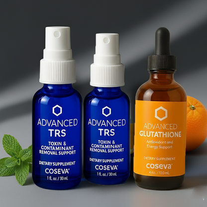Advanced TRS and Glutathione  –  Mixed Combo Pack of 3